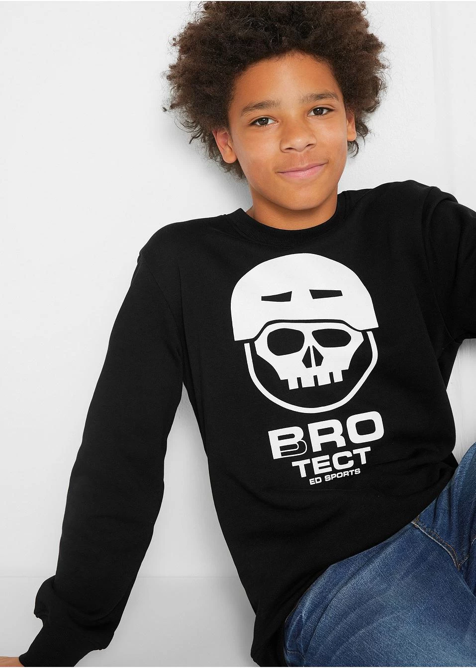 Sweat-shirt Garçon En Coton 7 Sweat-shirt Garçon En Coton – Image 5