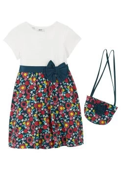 Robe T-shirt Fille + Sac (Ens. 2 Pces.) En Coton 11 Robe T-shirt Fille + Sac (Ens. 2 Pces.) En Coton -Bpc Bonprix Collection 20288960 ES0LZ4dA