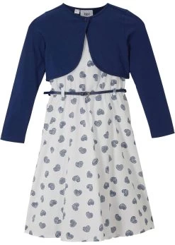 Robe Fille, Boléro, Ceinture (Ens. 3 Pces.)