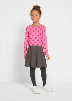 Robe T-shirt Fille Avec Sac (Ens. 2 Pces.) En Coton -Bpc Bonprix Collection 20296986 RBNyLLs7