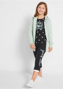 Legging 3/4 Fille Avec Coton 10 Legging 3/4 Fille Avec Coton -Bpc Bonprix Collection 20306794 TanzKrIC