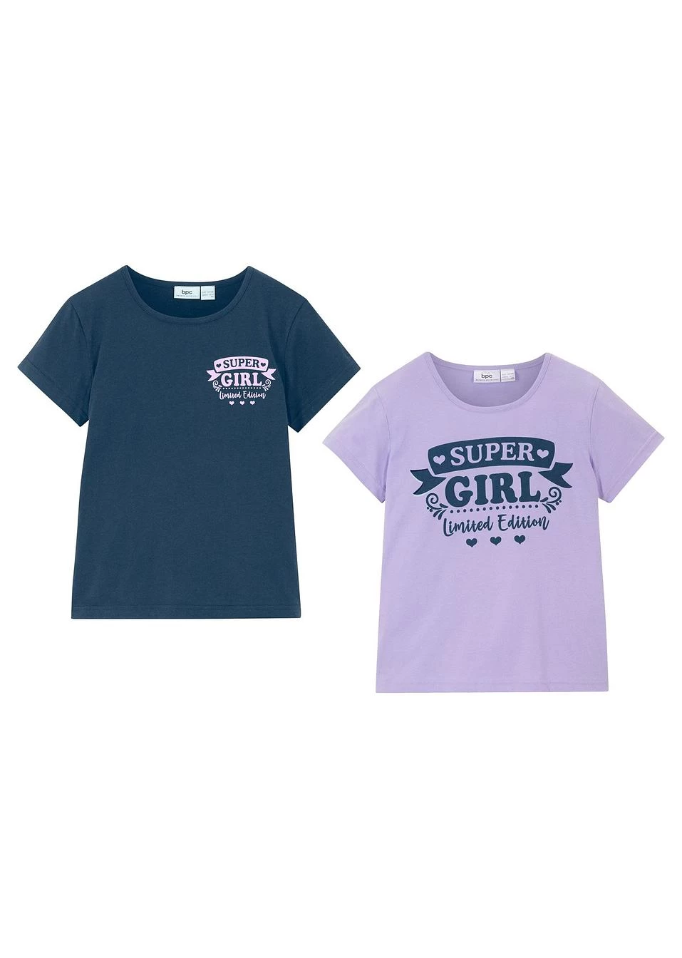 Lot De 2 T-shirts Fille En Coton 8 Lot De 2 T-shirts Fille En Coton – Image 6