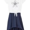 Robe Et T-shirt Fille (Ens. 2 Pces.) En Coton -Bpc Bonprix Collection 21017874 H12hCh9W