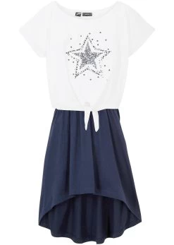 Robe Et T-shirt Fille (Ens. 2 Pces.) En Coton