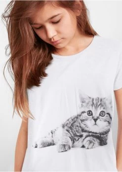 T-shirt Fille En Coton -Bpc Bonprix Collection 21061929 w0rkLFbA