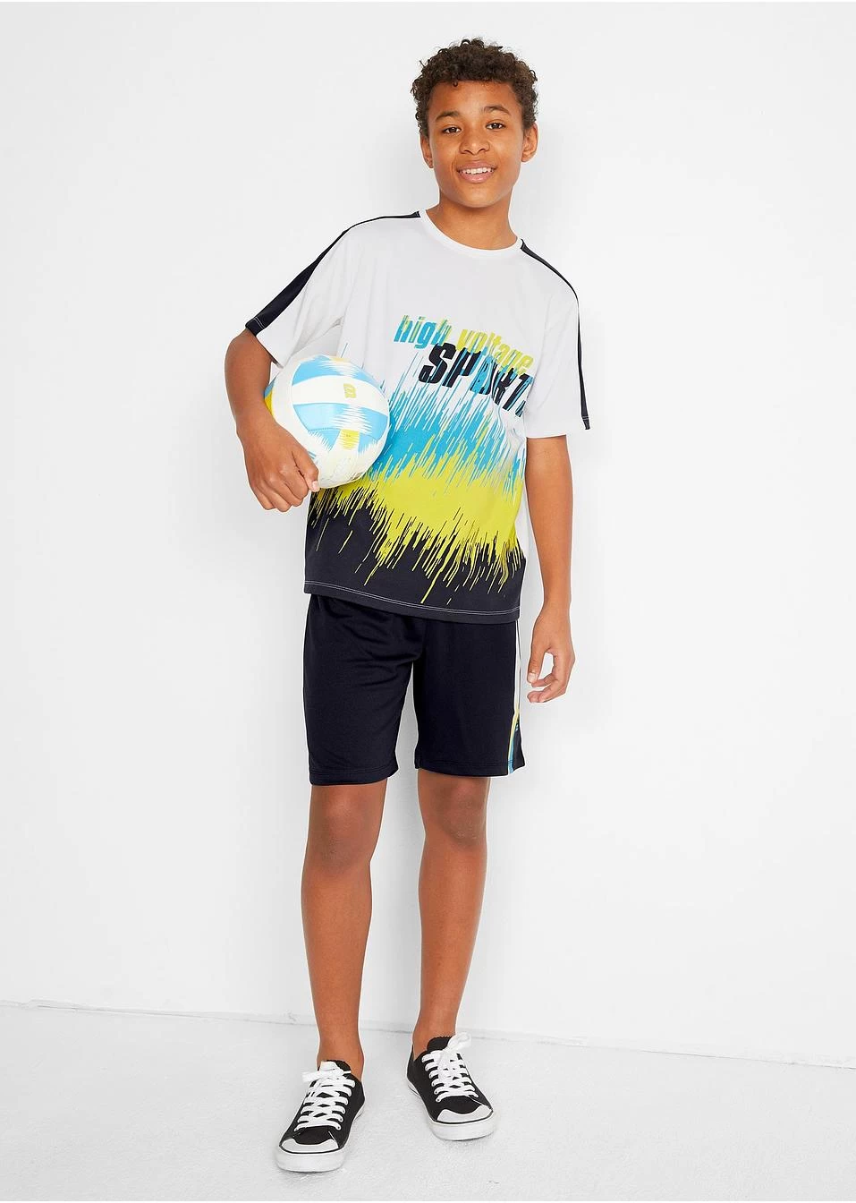 T-shirt De Sport Et Bermuda Garçon (Ens. 2 Pces.) 4 T-shirt De Sport Et Bermuda Garçon (Ens. 2 Pces.) – Image 2