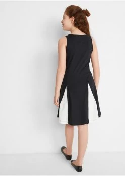 Robe En Jersey Fille Avec Empiècements En Coton -Bpc Bonprix Collection 21064012 VucixUqT