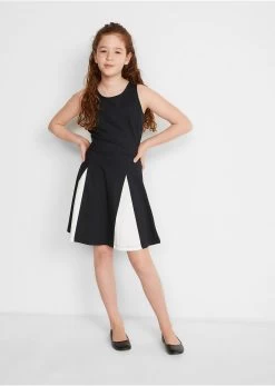 Robe En Jersey Fille Avec Empiècements En Coton -Bpc Bonprix Collection 21064017 NPgzZ8Sl