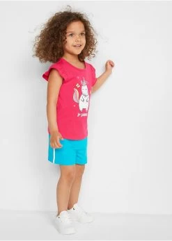 Lot De 2 T-shirts Fille En Coton -Bpc Bonprix Collection 21066274 RWbg3fB1