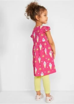 Robe Et Legging Fille (Ens. 2 Pces.) En Coton -Bpc Bonprix Collection 21066285 4eLhQIv5