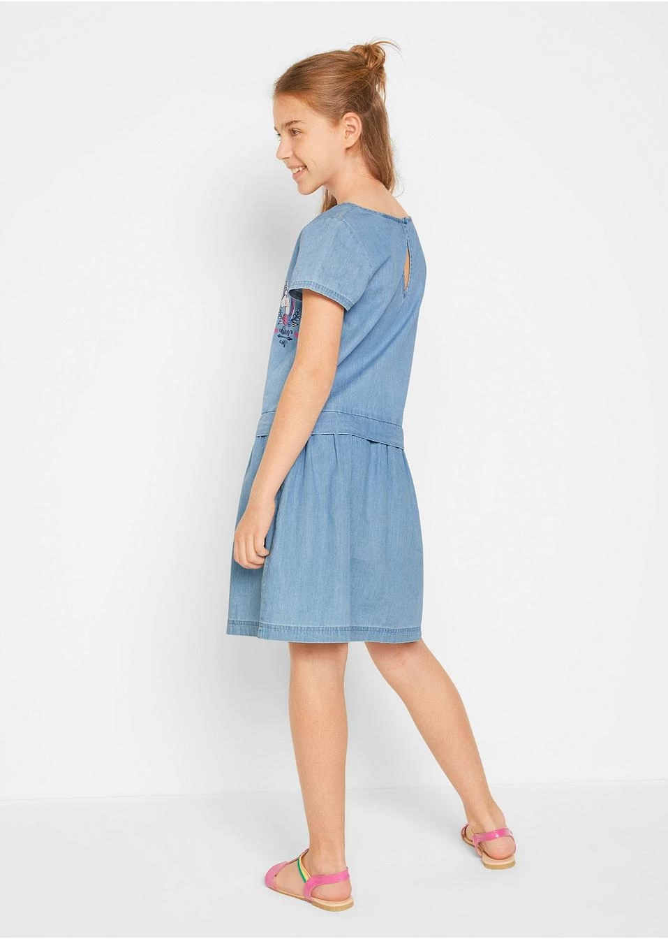 Robe En Jean Fille 5 Robe En Jean Fille – Image 3