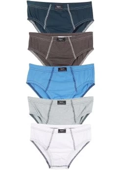 Lot De 5 Slips Garçon En Coton