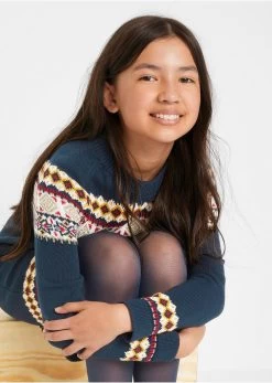 Robe En Maille à Motif Norvégien -Bpc Bonprix Collection 21217773 z0HwR0W4