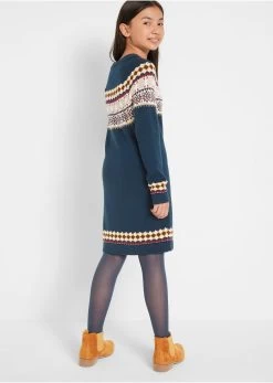 Robe En Maille à Motif Norvégien -Bpc Bonprix Collection 21217780 rj46fcsq