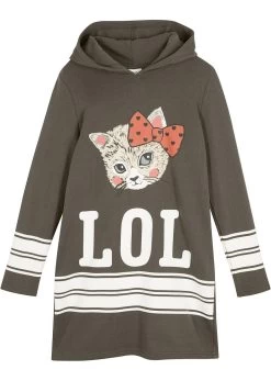 Robe Sweat Fille Avec Capuche