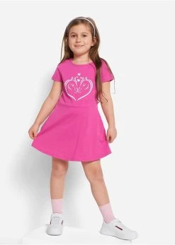 Lot De 2 Robes En Jersey Fille, Manches Courtes -Bpc Bonprix Collection 21313919 BtVNXolk