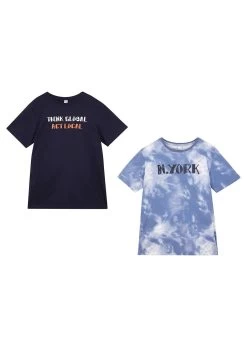 Lot De 2 T-shirts Garçon -Bpc Bonprix Collection 22005141 Dd6Rhyn8