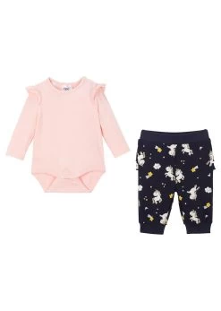 Body Manches Longues + Pantalon Sweat Bébé (Ens. 2 Pces.) Coton -Bpc Bonprix Collection 22021348 u9kBOKbA