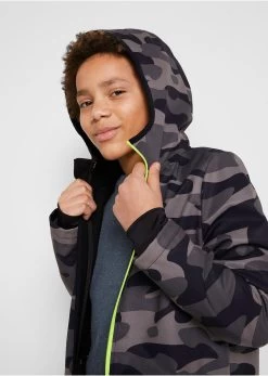 Veste Softshell Garçon à Imprimé Camouflage -Bpc Bonprix Collection 22037133 nqImOLqL