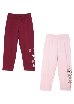 Lot De 2 Leggings 3/4 Fille Avec Coton -Bpc Bonprix Collection 22073307 dsEinOrI