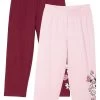 Lot De 2 Leggings 3/4 Fille Avec Coton
