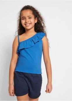 T-shirt Fille à épaules Découvertes Avec Volant -Bpc Bonprix Collection 22083959 LoJL1UqJ