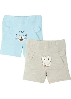 Lot De 2 Shorts été En Sweat Bébé En Coton