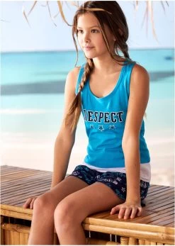 Top Débardeur + Short Fille (Ens. 2 Pces.) 13 Top Débardeur + Short Fille (Ens. 2 Pces.) -Bpc Bonprix Collection 22089783 CaA2TWtB