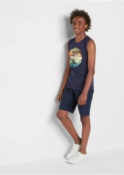 Lot De 2 Tops Débardeurs Garçon -Bpc Bonprix Collection 22116859 PMiqY7dF