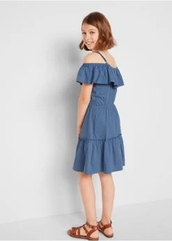 Robe Fille à Col Carmen -Bpc Bonprix Collection 22116868 lLmzcH1Y