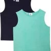 Lot De 2 Tops Débardeurs Fille -Bpc Bonprix Collection 22117946 yCZMcHxV