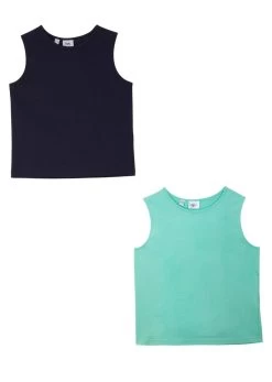 Lot De 2 Tops Débardeurs Fille -Bpc Bonprix Collection 22117950 jRDoolm4