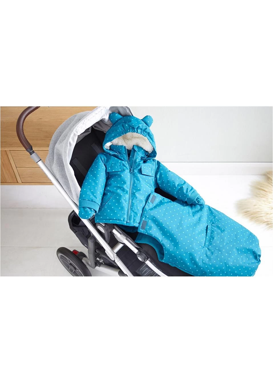 Veste D'hiver Bébé + Gigoteuse (Ens. 2 Pces) 6 Veste D'hiver Bébé + Gigoteuse (Ens. 2 Pces) – Image 4