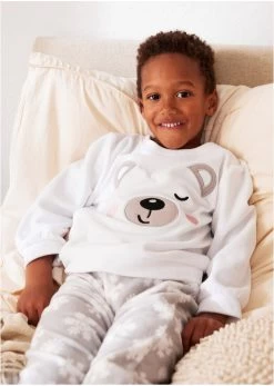 Pyjama Enfant En Velours Ras (Ens. 2 Pces.) -Bpc Bonprix Collection 22138281 57yoDf2W