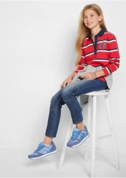 Polo Fille à Manches Longues En Coton -Bpc Bonprix Collection 22138569 yvXXJjBL