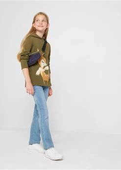 Sweat-shirt à Capuche Fille En Coton -Bpc Bonprix Collection 22140074 2u7l53ha