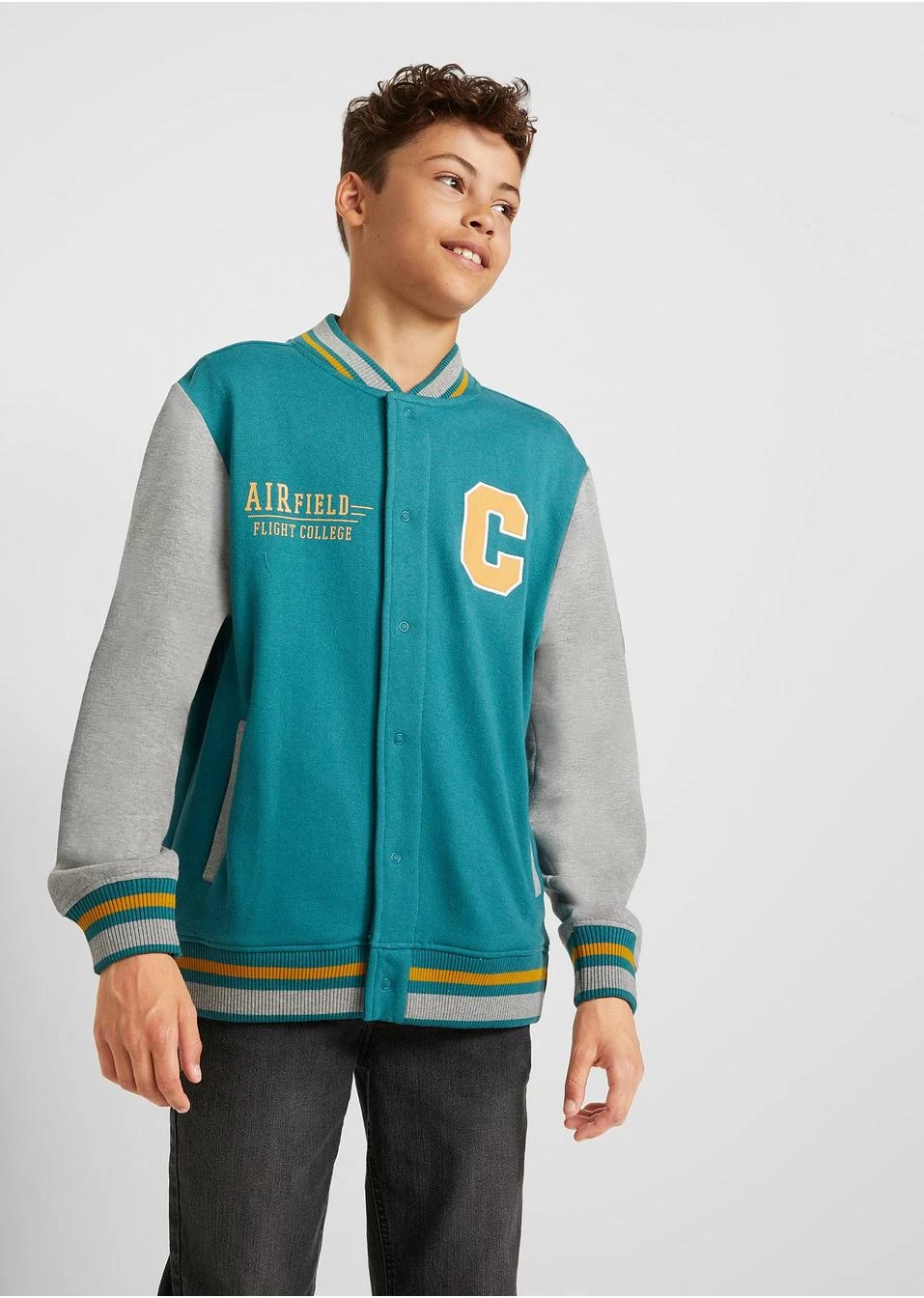 Gilet Sweat Campus Garçon 4 Gilet Sweat Campus Garçon – Image 2