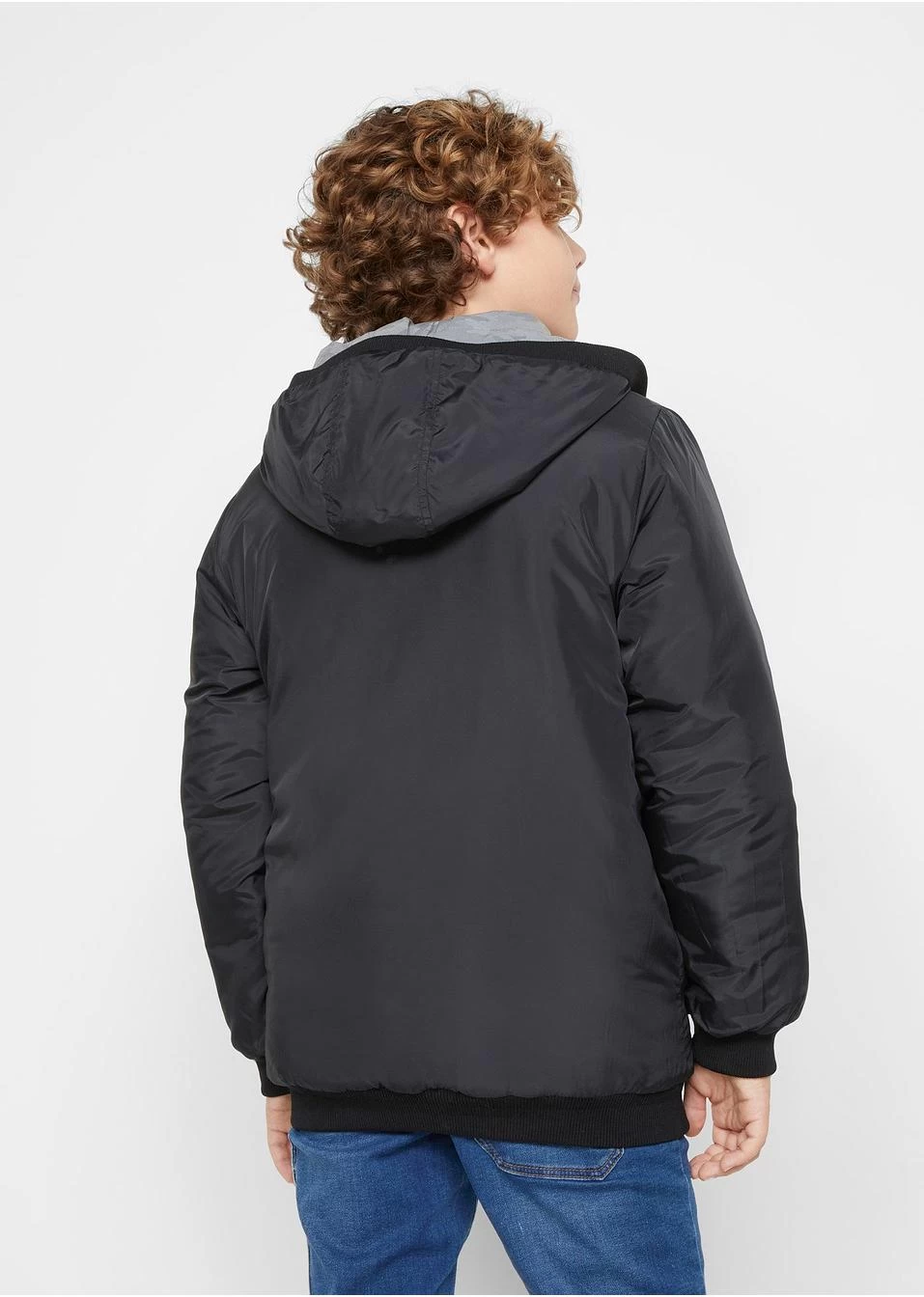 Veste Réversible Garçon Réfléchissante, Motif Camouflage 5 Veste Réversible Garçon Réfléchissante, Motif Camouflage – Image 3