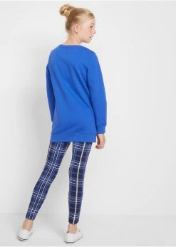 Sweat-shirt Long + Legging à Carreaux Fille (Ens. 2 Pces.) -Bpc Bonprix Collection 22155964 BO3bMDV3