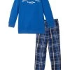Sweat-shirt Long + Legging à Carreaux Fille (Ens. 2 Pces.)