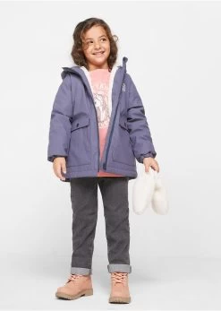 Veste Hiver Fille Imperméable Avec Doublure Peluche -Bpc Bonprix Collection 22208791 lFEynhrK