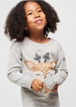 Robe En Maille Fille Avec Sac (Ens. 2 Pces.) -Bpc Bonprix Collection 22211511 4Rfv9F3j