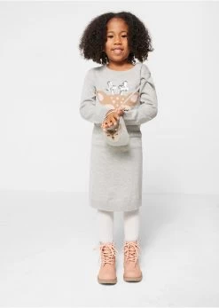 Robe En Maille Fille Avec Sac (Ens. 2 Pces.) -Bpc Bonprix Collection 22211520 5ahPza47