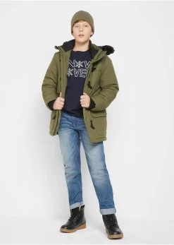 Pull En Maille Enfant Avec Motif Hivernal -Bpc Bonprix Collection 22217986 qr18kPjz