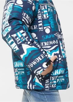 Veste De Ski Graffiti Garçon, étanche Et Coupe-vent -Bpc Bonprix Collection 22218073 c79W9C0O