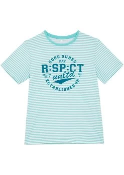 T-shirt Rayé Garçon, Slim Fit