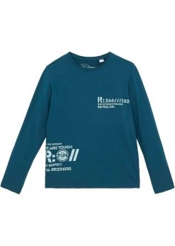 T-shirt Manches Longues Garçon En Coton