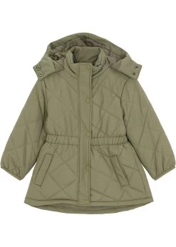 Parka Fille Avec Motif Losange Matelassé