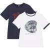 Lot De 2 T-shirts Garçon Slim Fit -Bpc Bonprix Collection 23009133 CHpplN9I