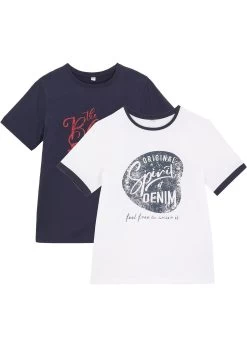 Lot De 2 T-shirts Garçon Slim Fit